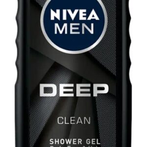 Nivea Men Deep Dimension Clean Shower Gel Vücut Saç Yüz 500ml