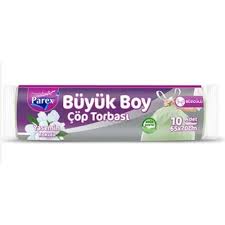 Parex  Çöp Poşeti Büzgülü Yasemin Kokulu Büyük Boy 65X70
