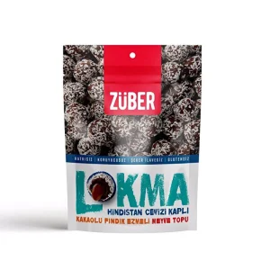 Züber Hindistan Cevizi Kaplı Meyve Topu 96 gr