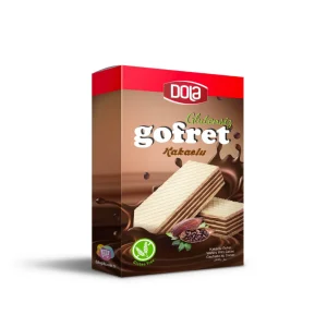 Dola Glutensiz Kakaolu Gofret 100g