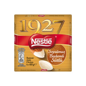 Nestle 1927 Bademli Sütlü Kare Çikolata 60 gr