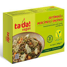 Tada Vegan Zeytinyağlı Mercimekli Enginar 200g