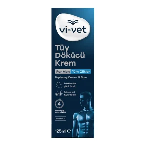 VİVET Tüy Dökücü Krem For Men 125 ml
