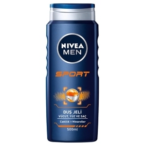 Nivea Men Sport Duş Jeli Vücut Yüz Saç 250 ml