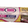 Teknotem Orta Boy Standart Çöp Poşeti Mavi 55X60 20 Adet