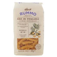 RUMMO Fusilli Glutensiz Nohutlu Kepekli Makarna 300g