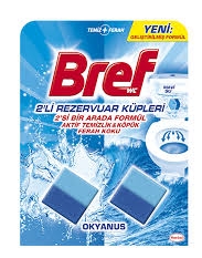 Bref Wc Okyanus 2 li Rezervuar Küpü 2x50Gr