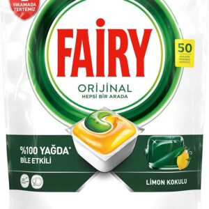 Fairy Orijinal Hepsi 1 Arada  Limon Kokulu 50 li Tablet 675 gr