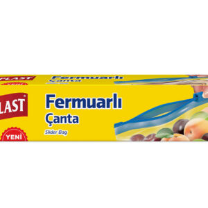 Koroplast Fermuarlı Çanta Büyük Boy 27X28 Cm 10 Adet