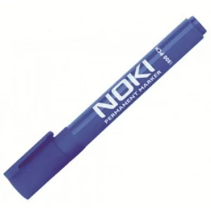 Noki Mavi Kesik Uç Markör Kalem