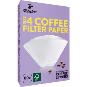 Tchibo 4 Numara Filtre Kahve Kağıdı Beyaz 80 Adet